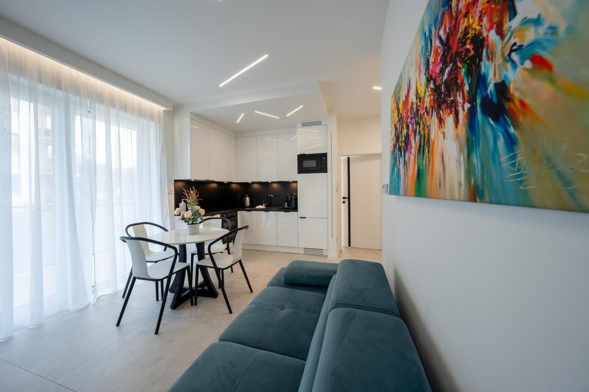 Apartament Z Tarasem Morska 8 Rewal 50M Do Morza Appartement Buitenkant foto